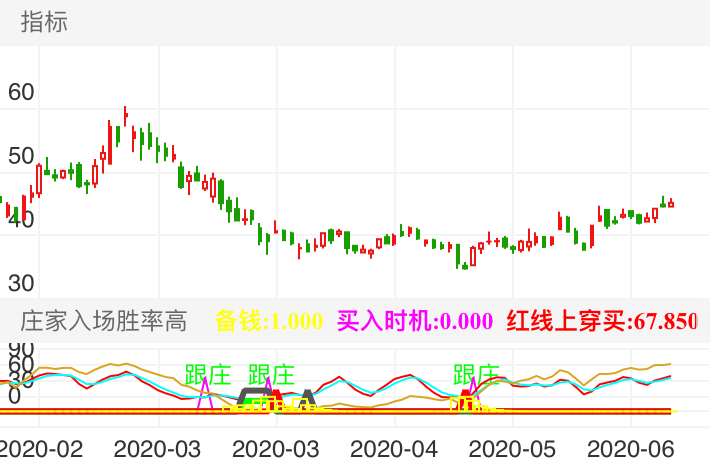 出现机构，庄家，分次买入