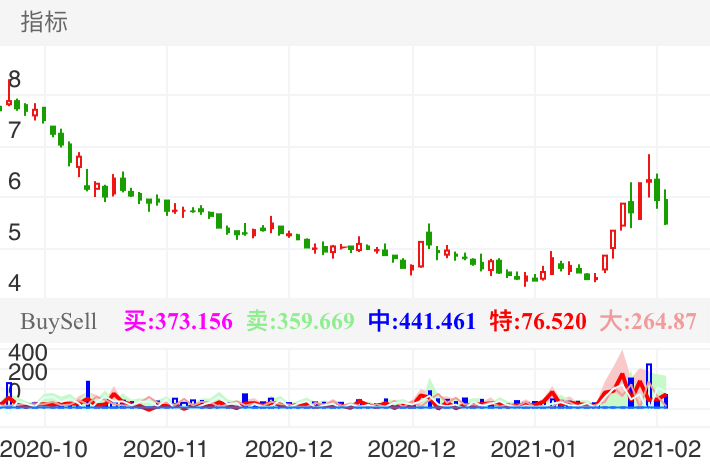 君正集团 SH601216 2020-10-21~2021-02-05